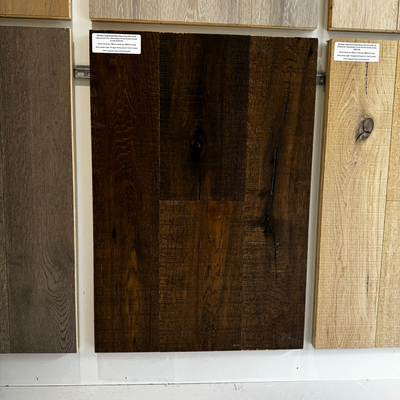 Boston Engineered Real Wood Oak Smoked UV Oiled with a Bandsawn Finish